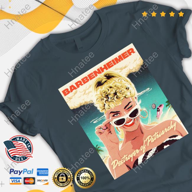 Official Nordacious Barbenheimer Destroyer Of Patriarchy T Shirt