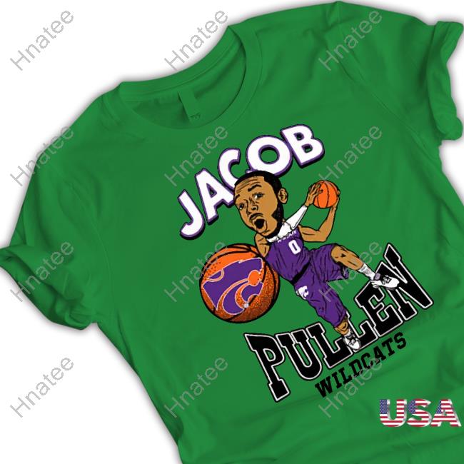 Jacob Pullen K-State Wildcats Caricature Shirts