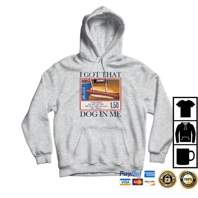 Danny Duncan I Got That Dog In Me Grey Hoodie Sweatshirt – Danny Duncan Shop