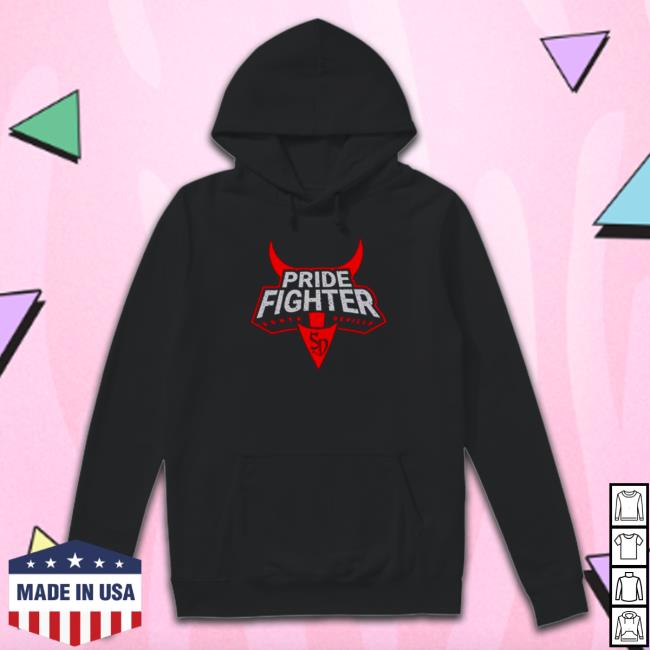 Official Sonya Deville Pride Fighter Logo Tee