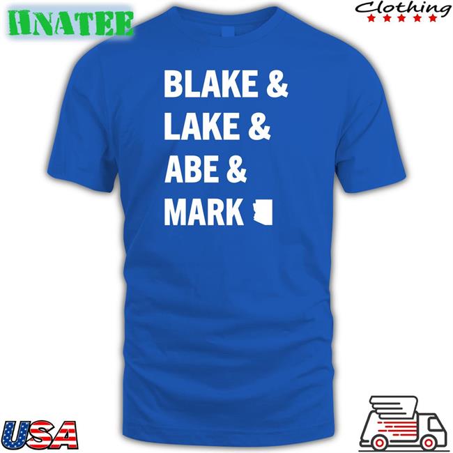 Abe Hamadeh For Arizona Ag Blake & Lake & Abe & Mark Zip Up Hooded Mark Finchem Kari Lake Blake Masters