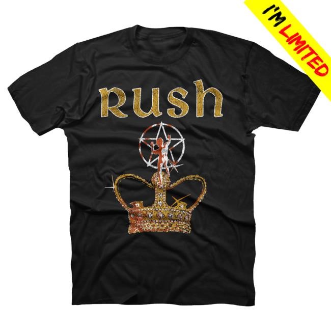 Official Rush Band Vintage Kings T-Shirts Official Rush Band Vintage Kings Popover Shirt