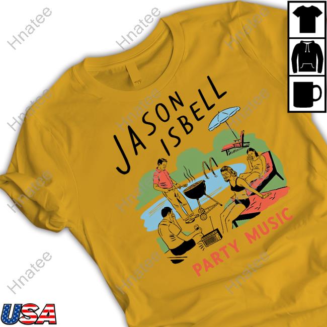 Official Port Merchandise Merch Jason Isbell Party Time Shirt