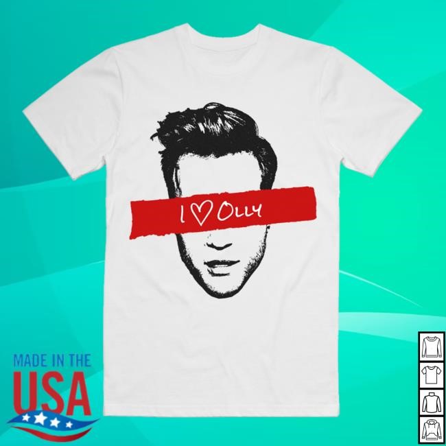 I Heart Olly (White) Shirt - Olly Murs | Official Merch