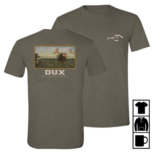 Official Dux Waterfowl Co DUX NXT GEN Dove Tees Duxwaterfowl
