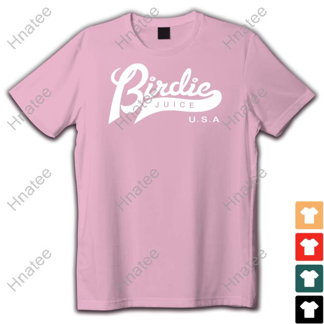 Golf Shop Birdie Juice Usa Tee Shirt