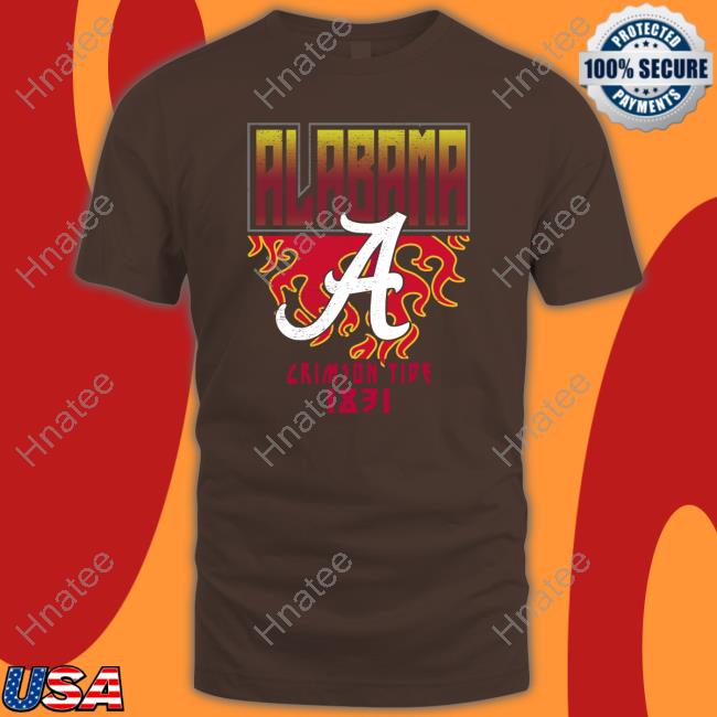 College Football Alabama Crimson Tide The Legend Tee Shirt