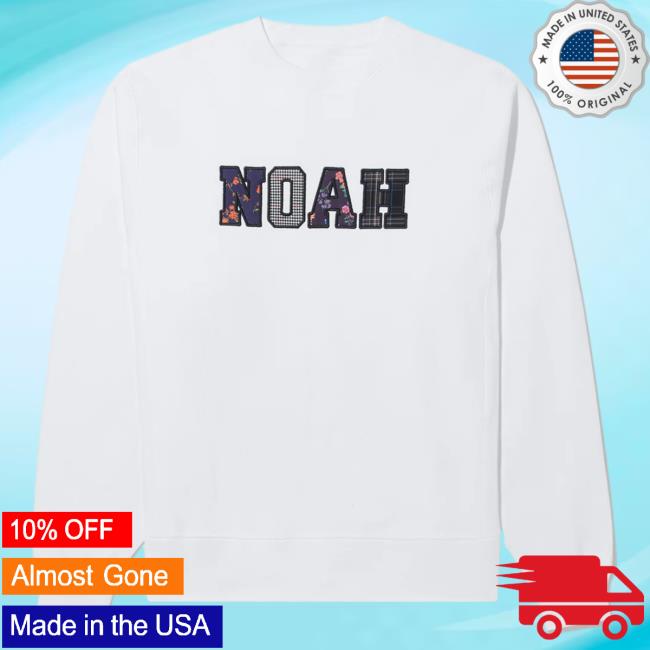 Official Noah Merch Store Appliqué Logo Hood Noah Clothing Shop Apparel