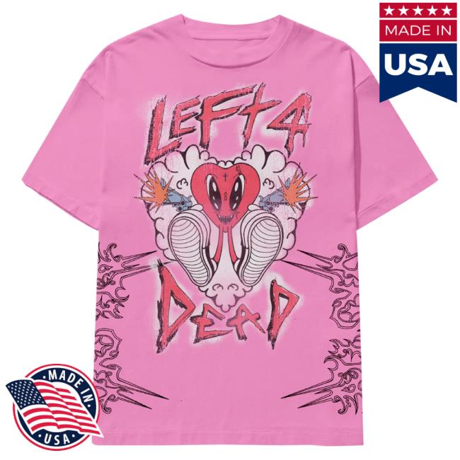 Official 1400 Club Trippie Redd Merch Store Trippie Redd Left 4 Dead Tshirt Pink Trippie Redd Apparel Clothing Shop TrippieRedd 1400Club