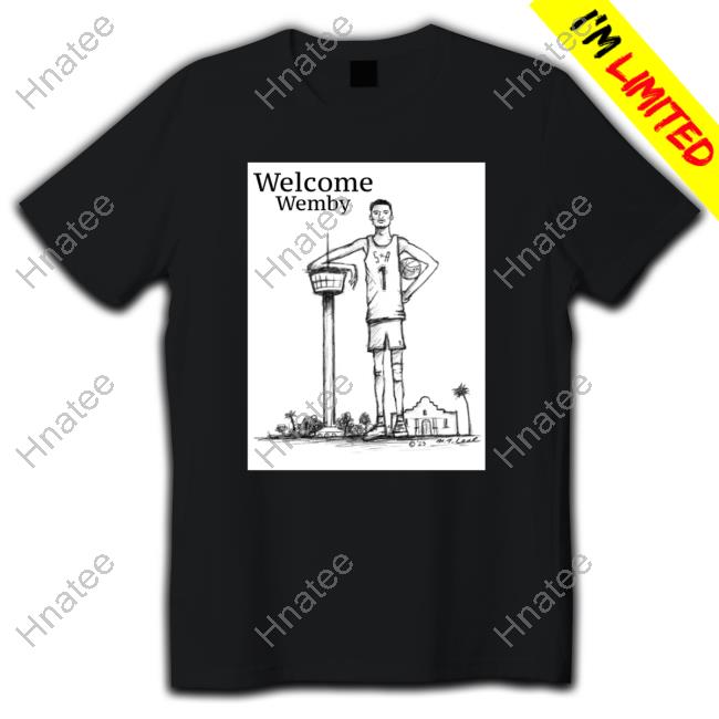 Official Rudy Jay Welcome Wemby T Shirts