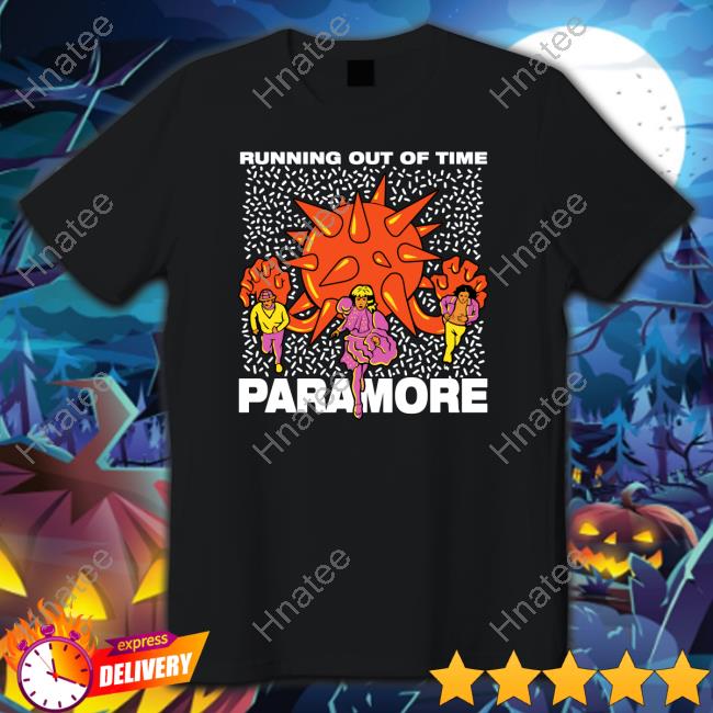 Official Running Out Of Time Paramore Shirt