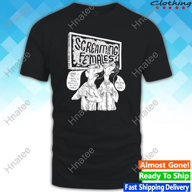 Official Bingo Screaming Females Ugly Tee Shirt