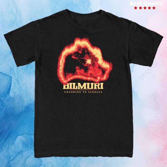 Bilmuri Cranker Scrolls Hot Shirt | Bilmuri Official Merch Store