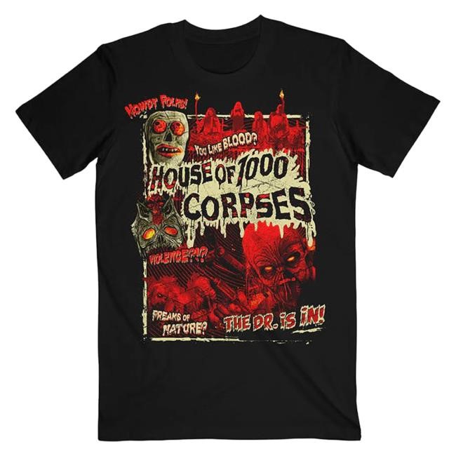 Official Rob Zombie Merch Store The Doctor Is in New Shirt