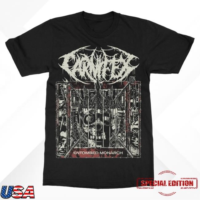 Official Indie Merch Store Carnifex Entombed Monarch Tees IndieMerchStore