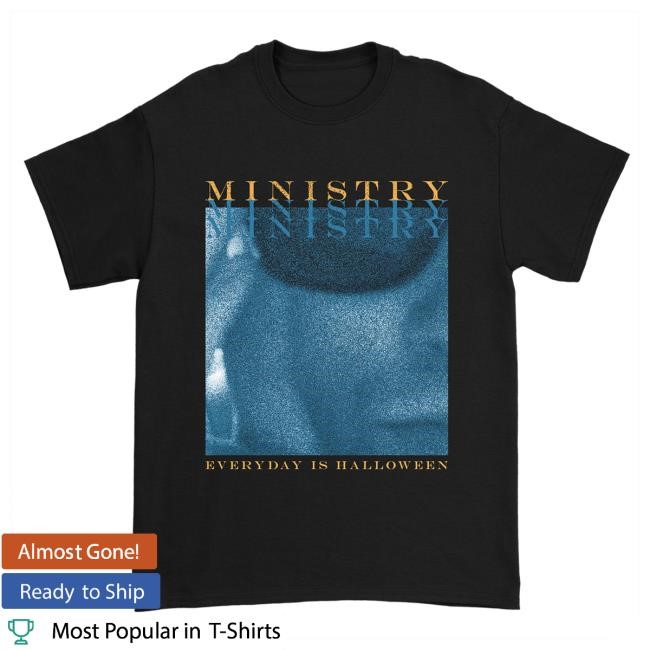 Everyday Is Halloween Cover Shirt 2024 (Black) Official Ministry Merch
