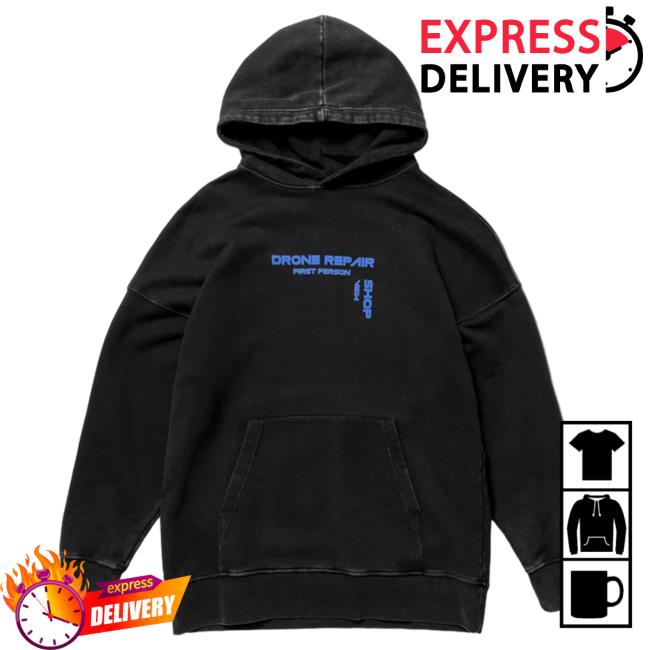 Official Kings Road Merch Store Alan Walker Wow Drone Repair Shop Sweatshirt AlanWalker Kings Road Shop