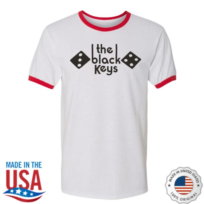 Official The Black Keys Merch Dice Ringer Shirt 2023