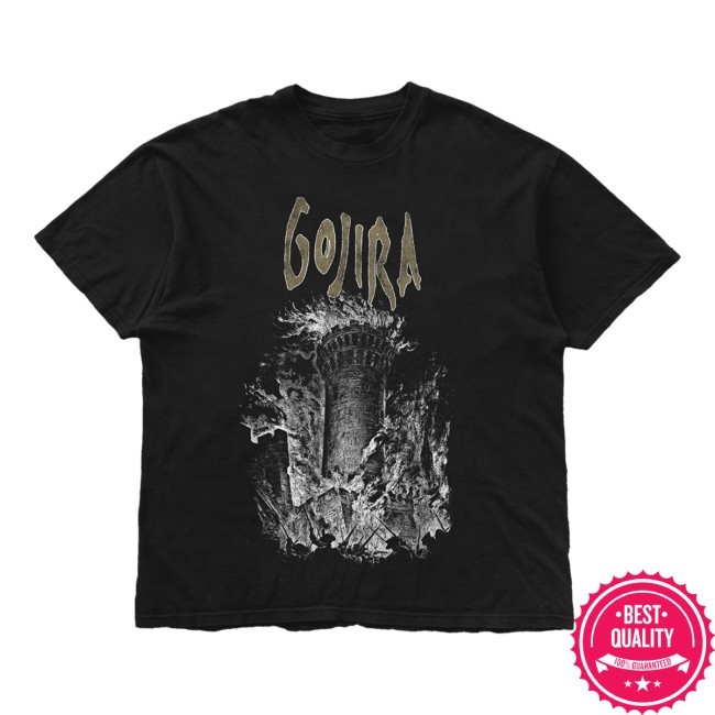 Gojira Castle Burning T Shirt