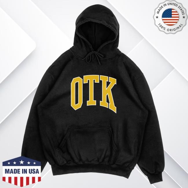 Otk Official Merch Store Varsity Hoodie 2024 Black Otk Clothing Shop Otk Collection