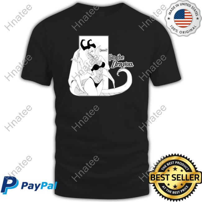 Official Vexstacyart Villainthings Merch I'm No Damsel V2 Damsel I'm The Dragon Tee Shirt