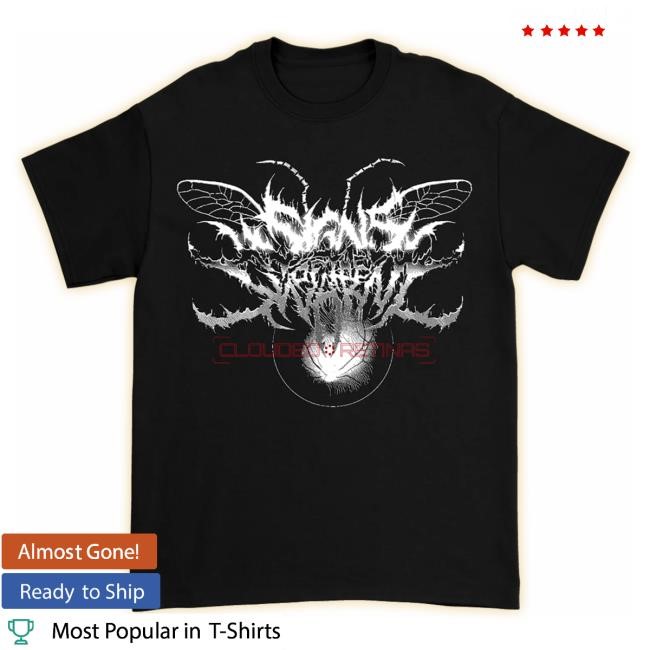 Official Indie Merch Store Signs Of The Swarm Clouded Retinas Tshirt IndieMerchStore