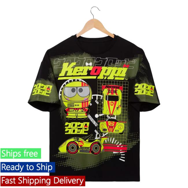 Officia Official Box Lunch Clothing Shop Store Sanrio Keroppi Racecar New Shirt Boxlunch Merch