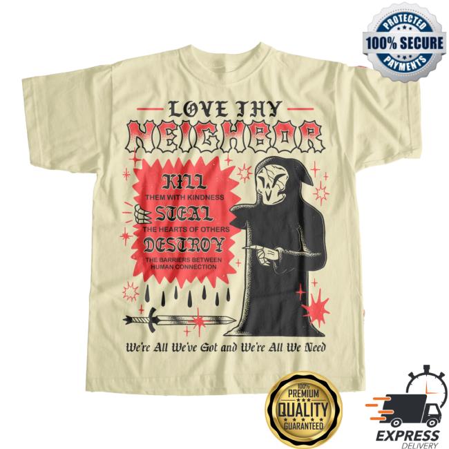 Official Wizard Of Barge Love Thy Neighbor T-Shirt
