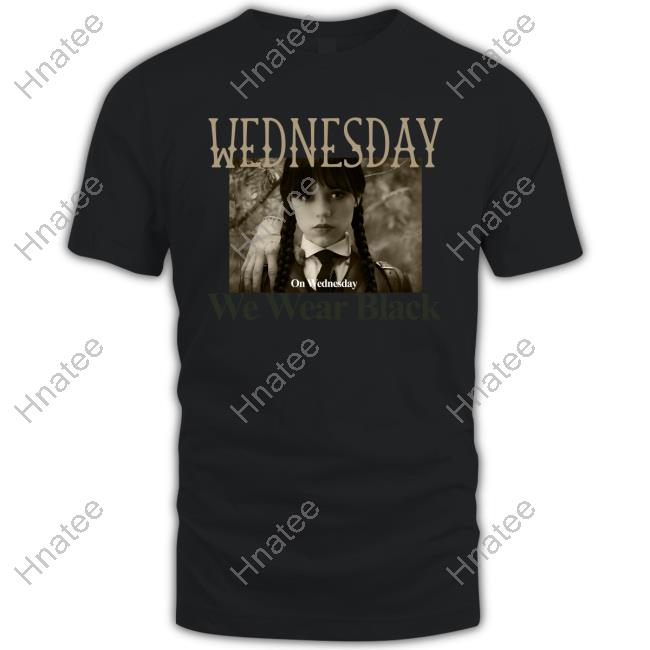 Wednesday Addams We Wear Black Hoodie