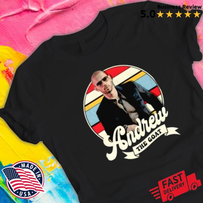 Official The Goat Andrew Tate Top G Vintage Shirts