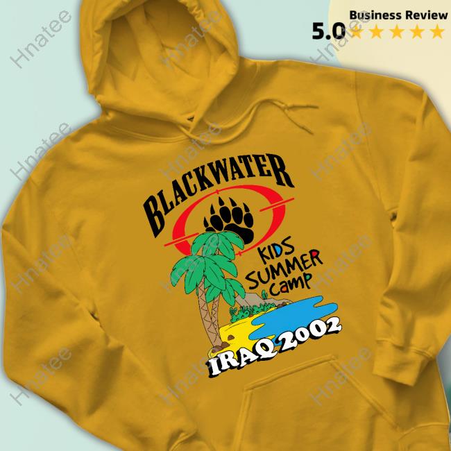 Shirt That Go Hard Kids Summer Camp Black Water Tee Shirt