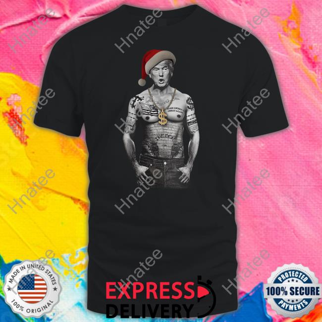 Trump The Santa Don Shirt Black