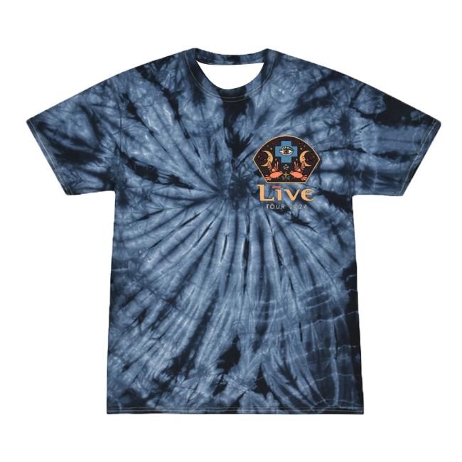 Live Tie Dye Tour Tee Shirt