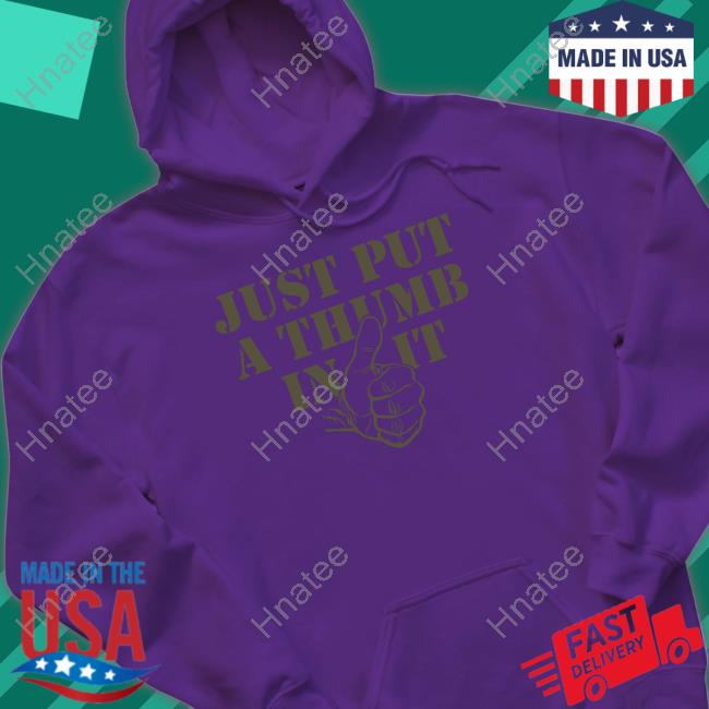 Kentucky Ballistics Merch Just Put A Thumb In It Sweatshirt Bunkerbranding