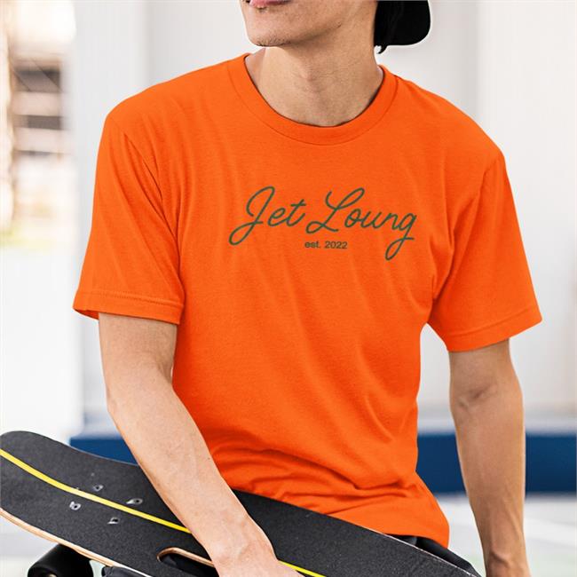 The Jet Lounge Store John Franklin-Myers Jet Lounge Est 2022 T-Shirt