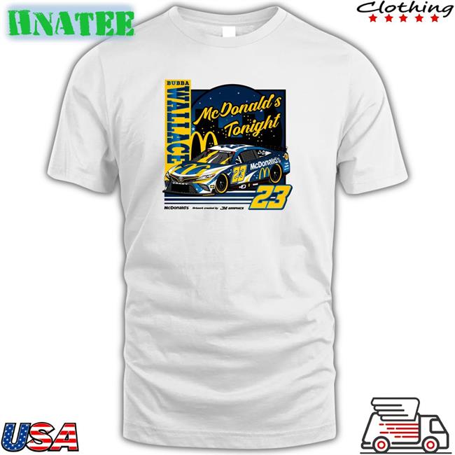 Bubba Wallace 23 Mcdonalds Tonight Tank Top