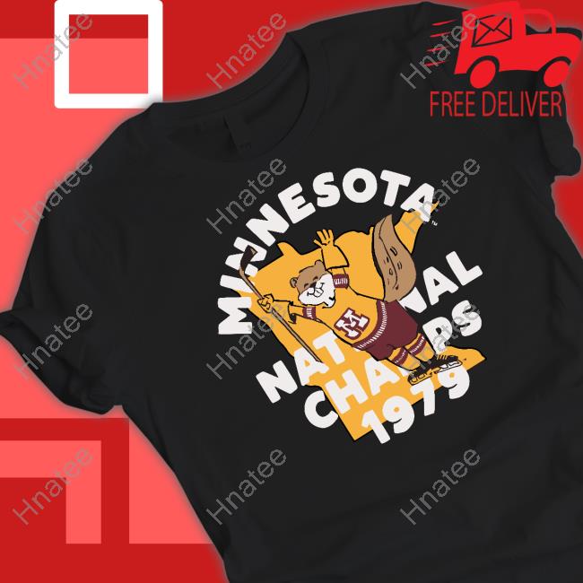 Minnesota 1979 National Champs Hockey Vintage Long Sleeve Tee