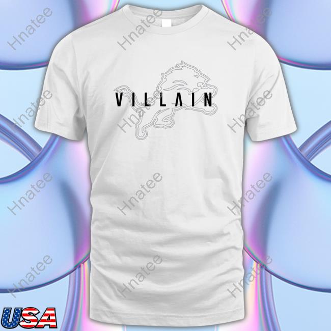 Official Brad Holmes Villain Detroit Lions T-Shirt