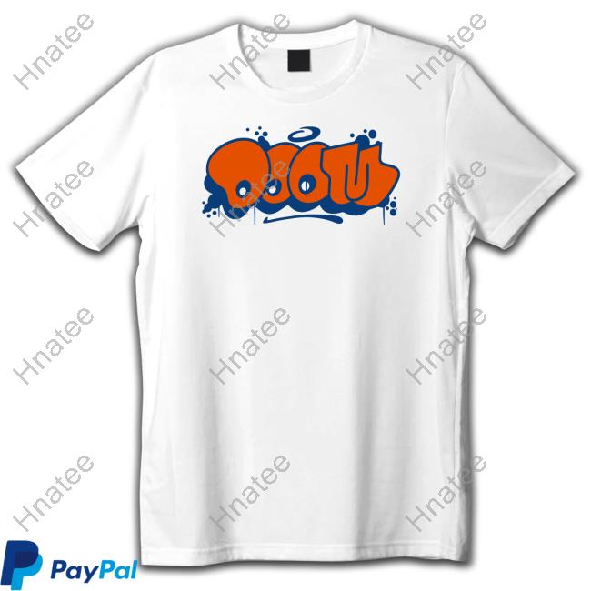 Mf Doom Merch Throw Blue & Orange T Shirt