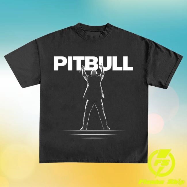Official Pitbull Merch Store Pitbull Silhouette Shirts