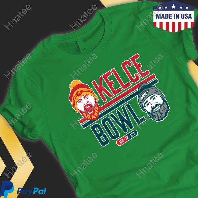 Jason Kelce Travis Kelce Super Bowl 02-12-23 Shirt