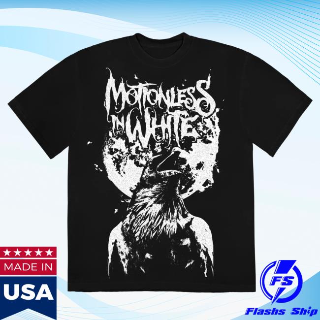 Official Motionless In White Merch Crow Tees