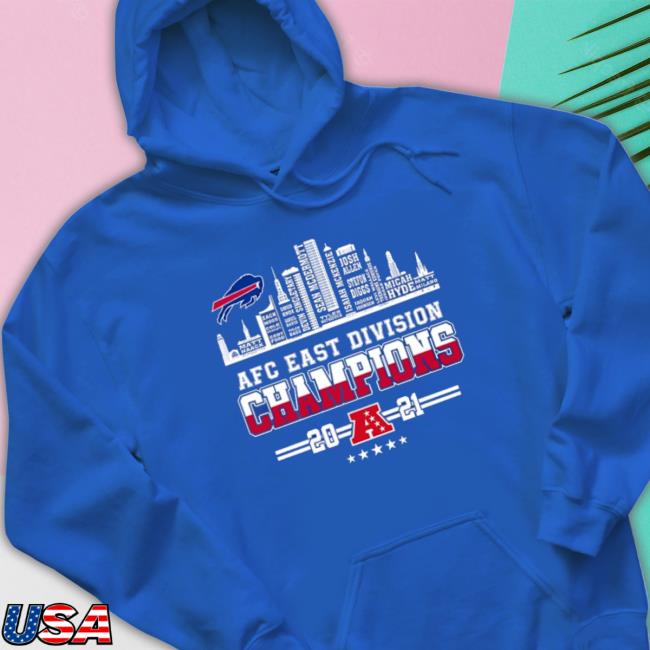 Roster Buffalo Bills 2022 Afc East Division Champions Sweatshirts