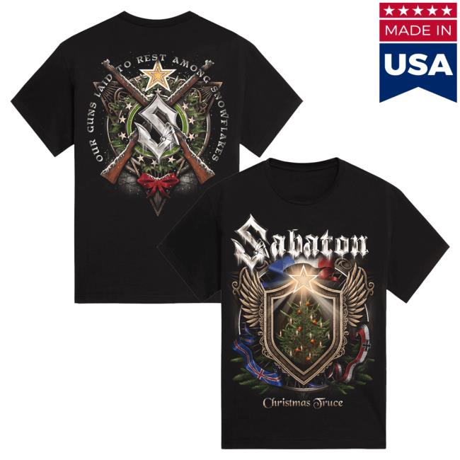 Official Sabaton Merch Store Sabaton Christmas Truce Sweatshirt Sabaton Shop