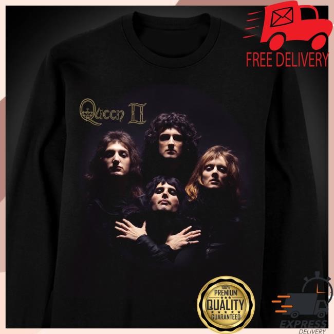 Official Queen Online Store Queen II 50th Anniversary Crewneck