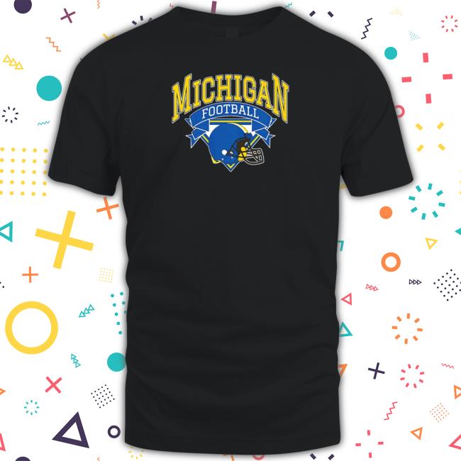 Michigan Football helmet logo 2022 T Shirt