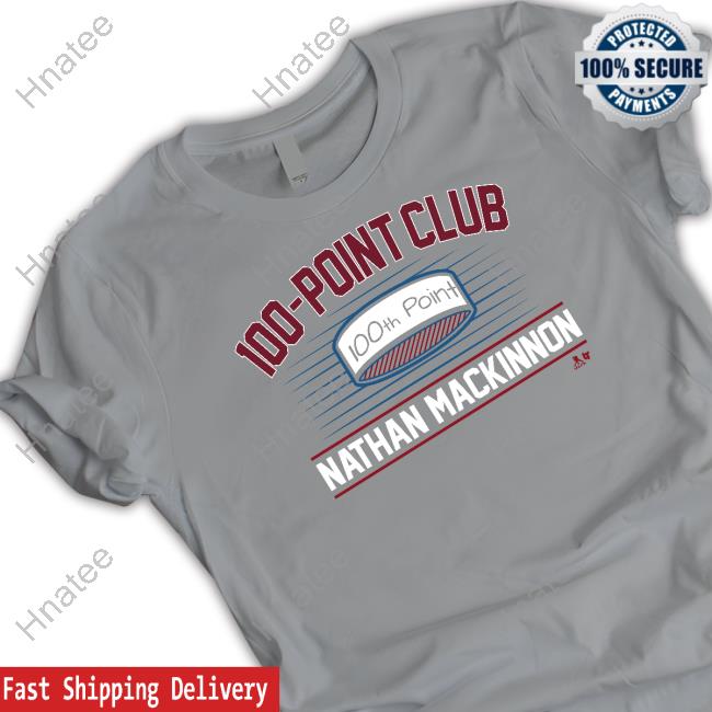 100-Point Club Nathan Mackinnon T Shirt