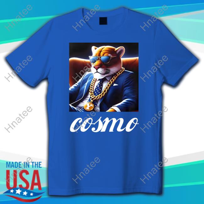 Official Jayhawk Lasso Cosmo The Cougar Tee Shirt