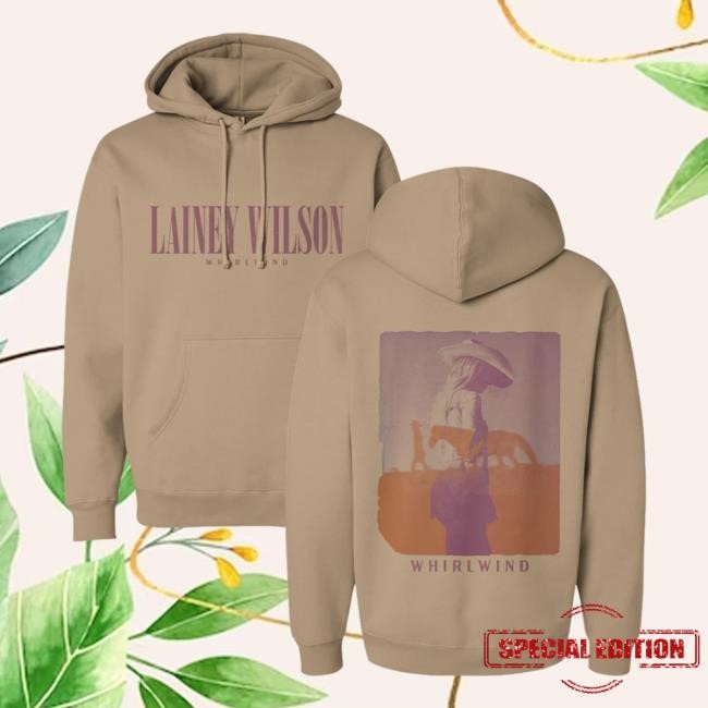 Lainey Wilson Sandstone Whirlwind LS Hoodie