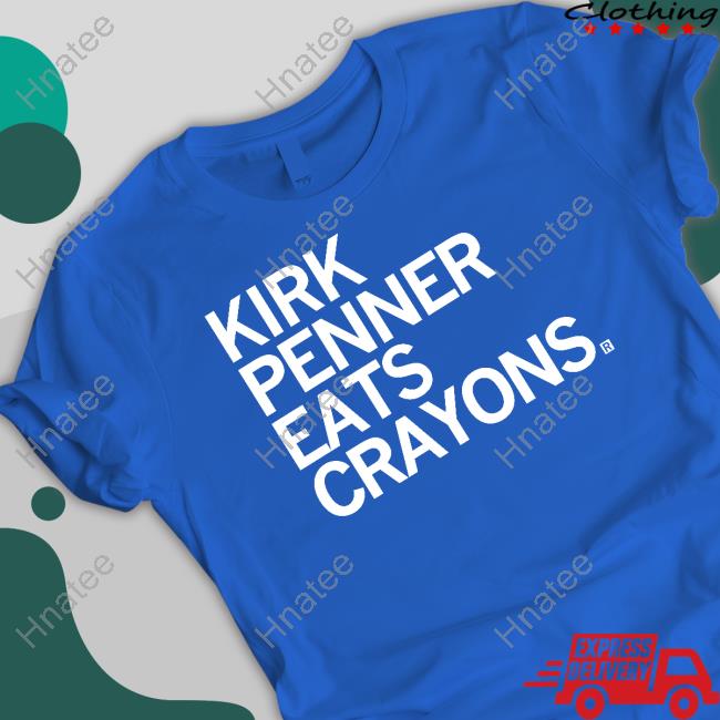 Kirk Penner Eats Crayons Shirt Raygun